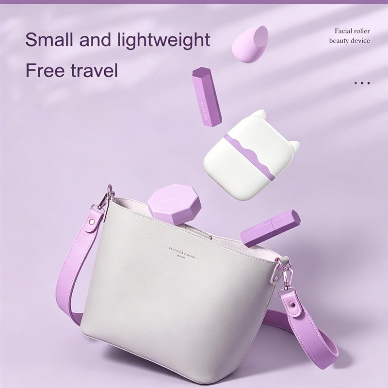 Ice roller with travel case